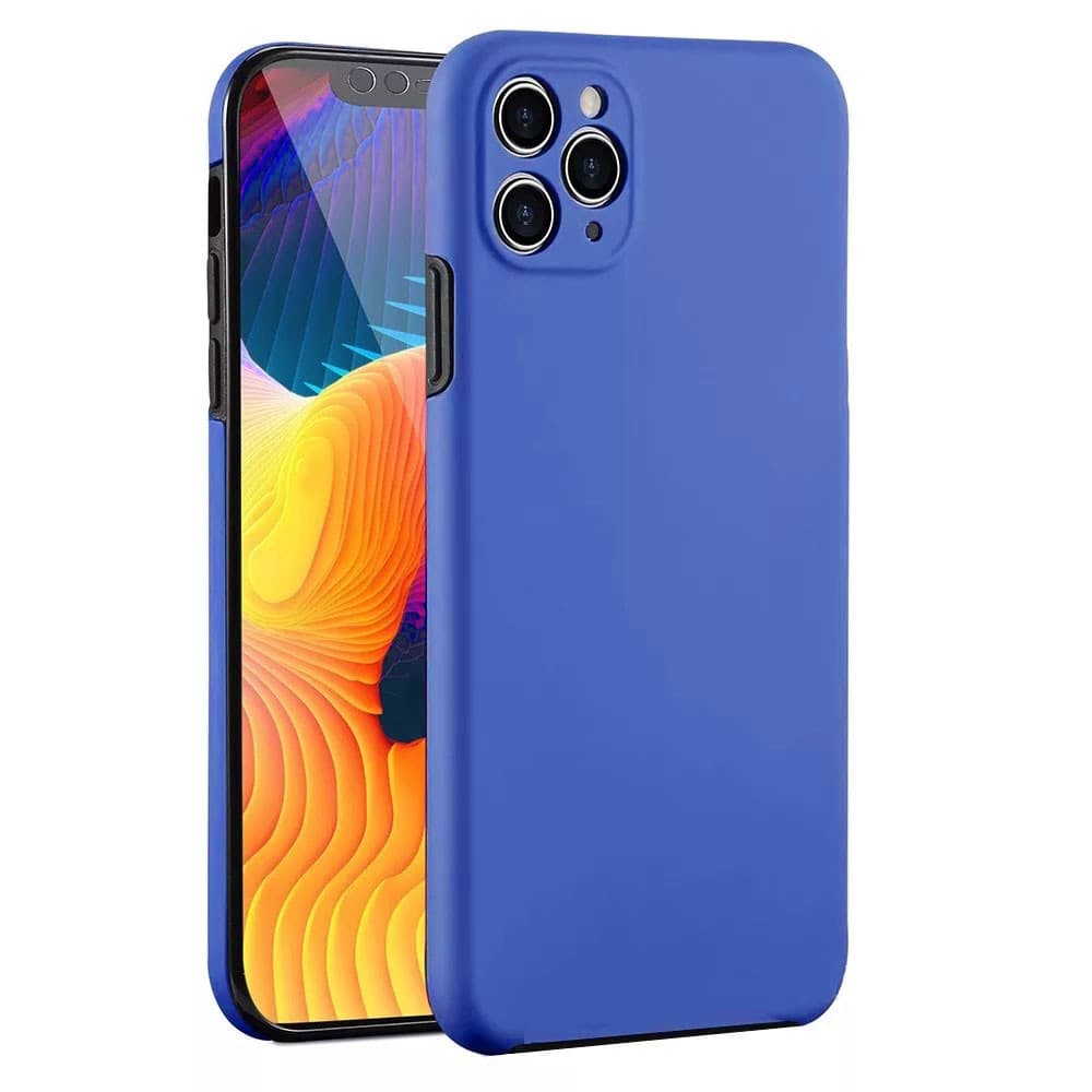 Husa protectie Samsung Galaxy S20 Plus (fata + spate) Fully PC & PET 360°, albastra 1