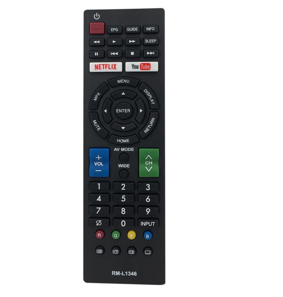 Telecomanda pentru SHARP TV LCD Elworld RM-L1346, taste Netflix si Youtube 1