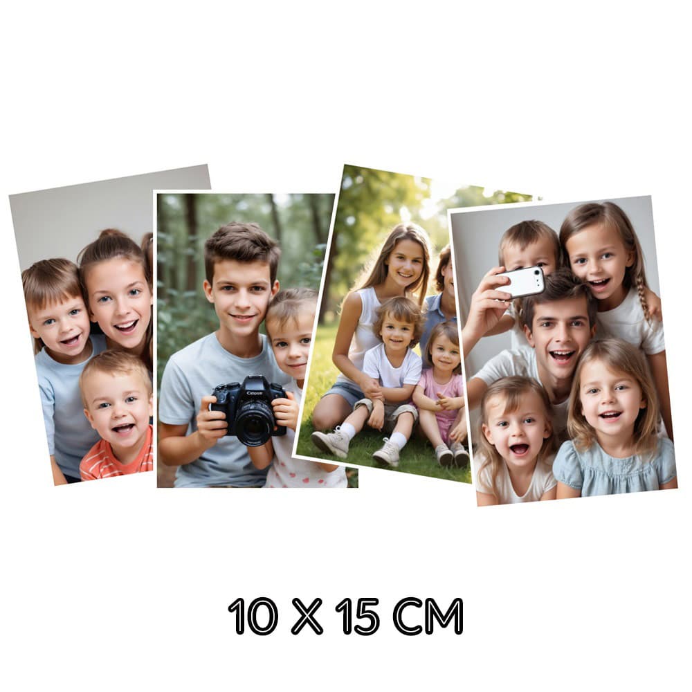 Set 4 fotografii magnetice personalizate, 10 x 15 cm 1