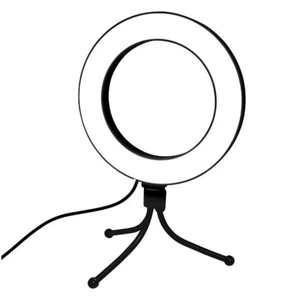 Lampa circulara Ring Light, 48 de LED-uri, 3 moduri iluminare, trepied 1