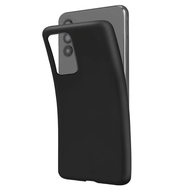 Husa Samsung Galaxy S23 FE, Matt TPU, silicon moale, neagra 1