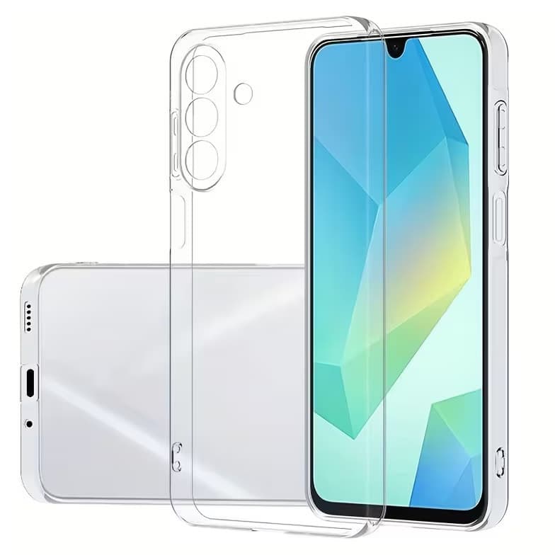 Husa protectie Samsung Galaxy A56, TPU transparent, protectie camere, grosime 2 mm, blister 1