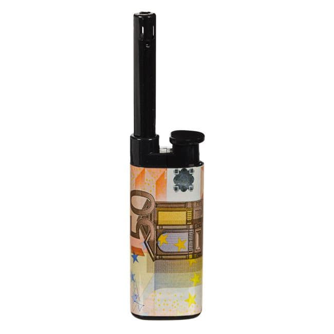 Bricheta aprinzator cu imagini bacnote, 13 cm, bacnota 50 euro 1
