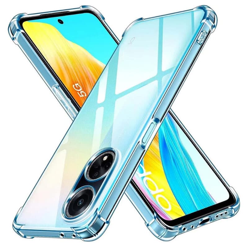 Husa protectie Oppo A98 5G, TPU transparent, intarituri in colturi, protectie camere, grosime 1,5 mm 1