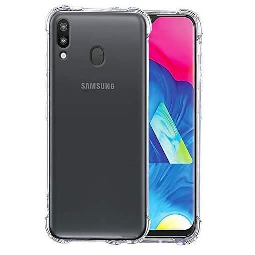 Husa de protecție pentru Samsung Galaxy M20, intărituri in colțuri, TPU transparent 1