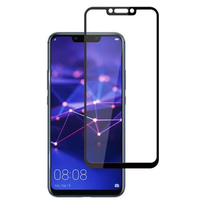 Folie de sticla Full Glue pentru Huawei Mate 30 Lite, margini negre 1
