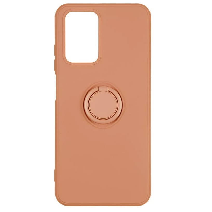 Husa protectie Xiaomi Redmi 10, Finger Ring, portocalie 1