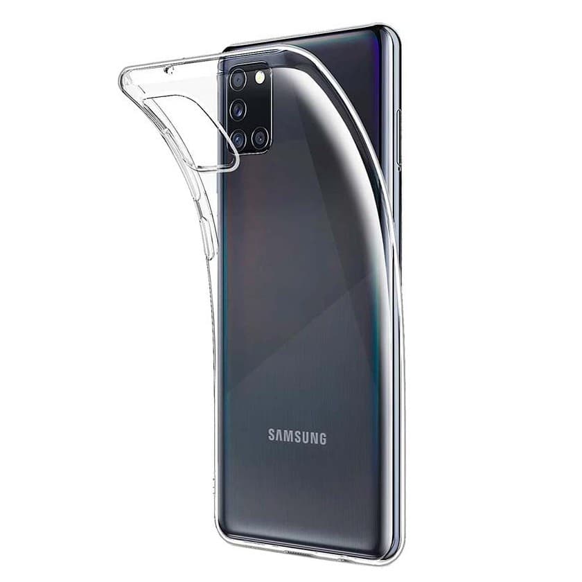 Husa de protecție pentru Samsung Galaxy A31, TPU transparent, 2 mm 1