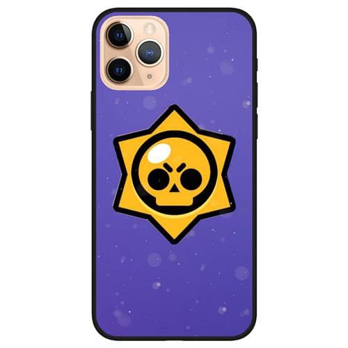 Husa de protectie pentru Apple iPhone 11 Pro, hibrid TPU + PC, model Brawl Stars 1