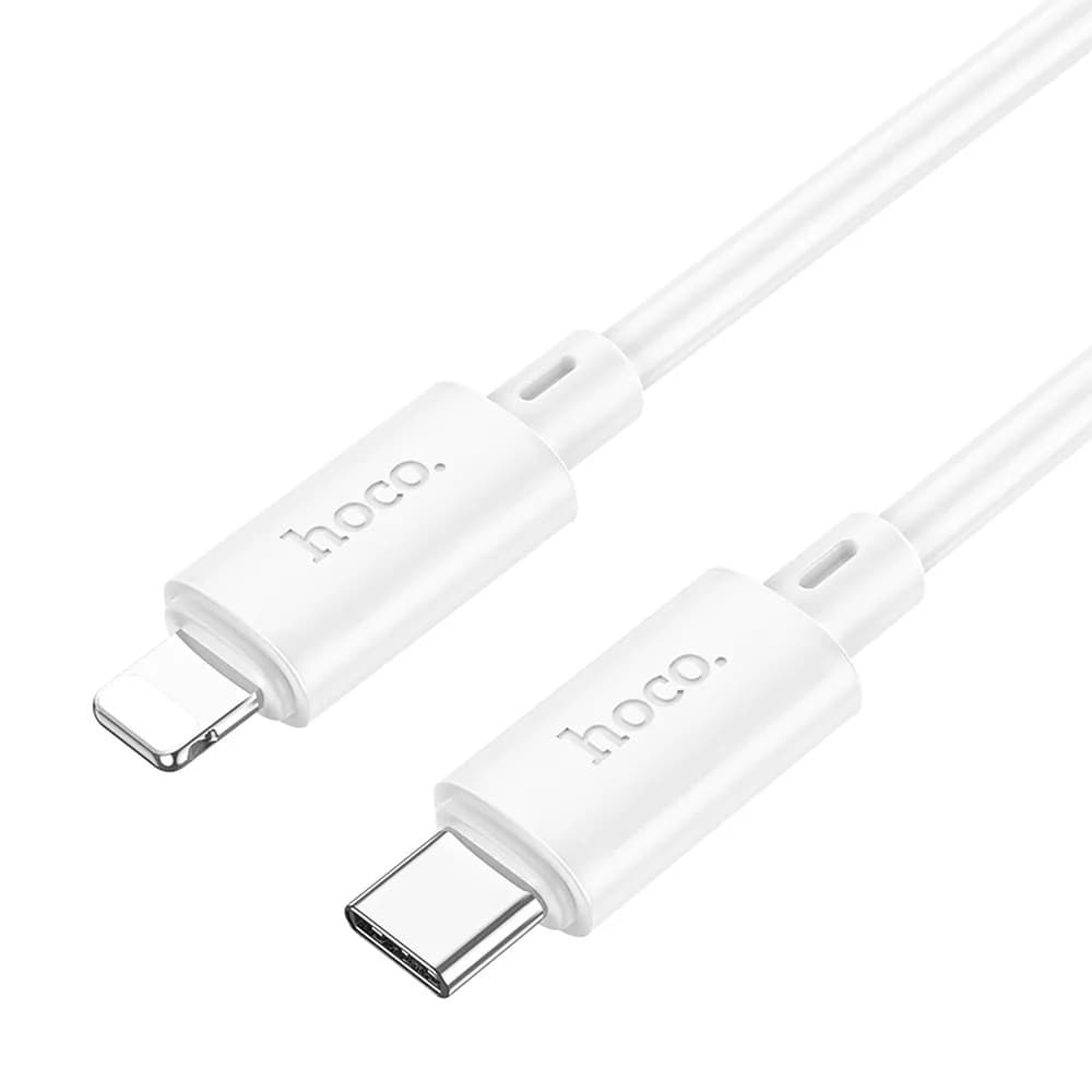 Cablu de date si incarcare Hoco X88, Type-C (USB-C) to Lightning, PD20W/2.4A, 1 metru, alb 1