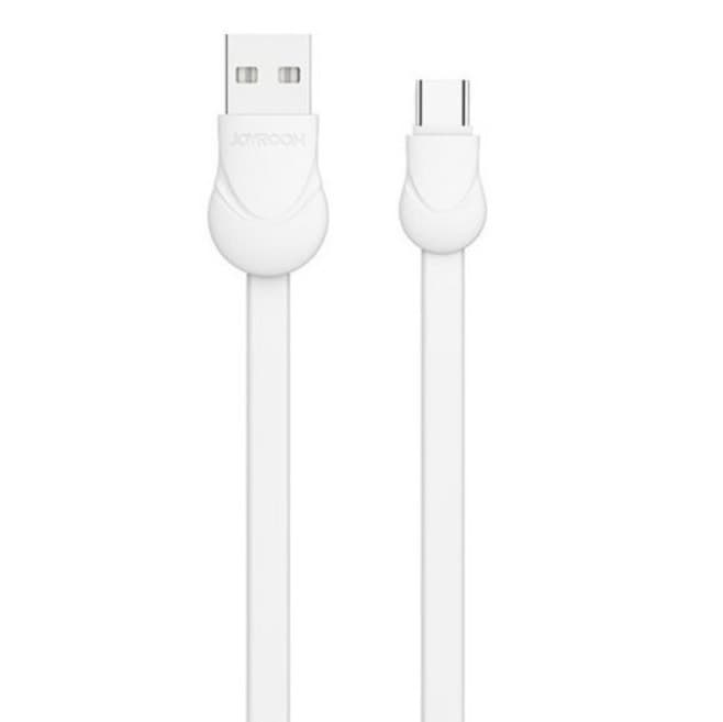 Cablu de date si incarcare USB to Type-C Joyroom S-L121, 3A, 1 metru, alb 1
