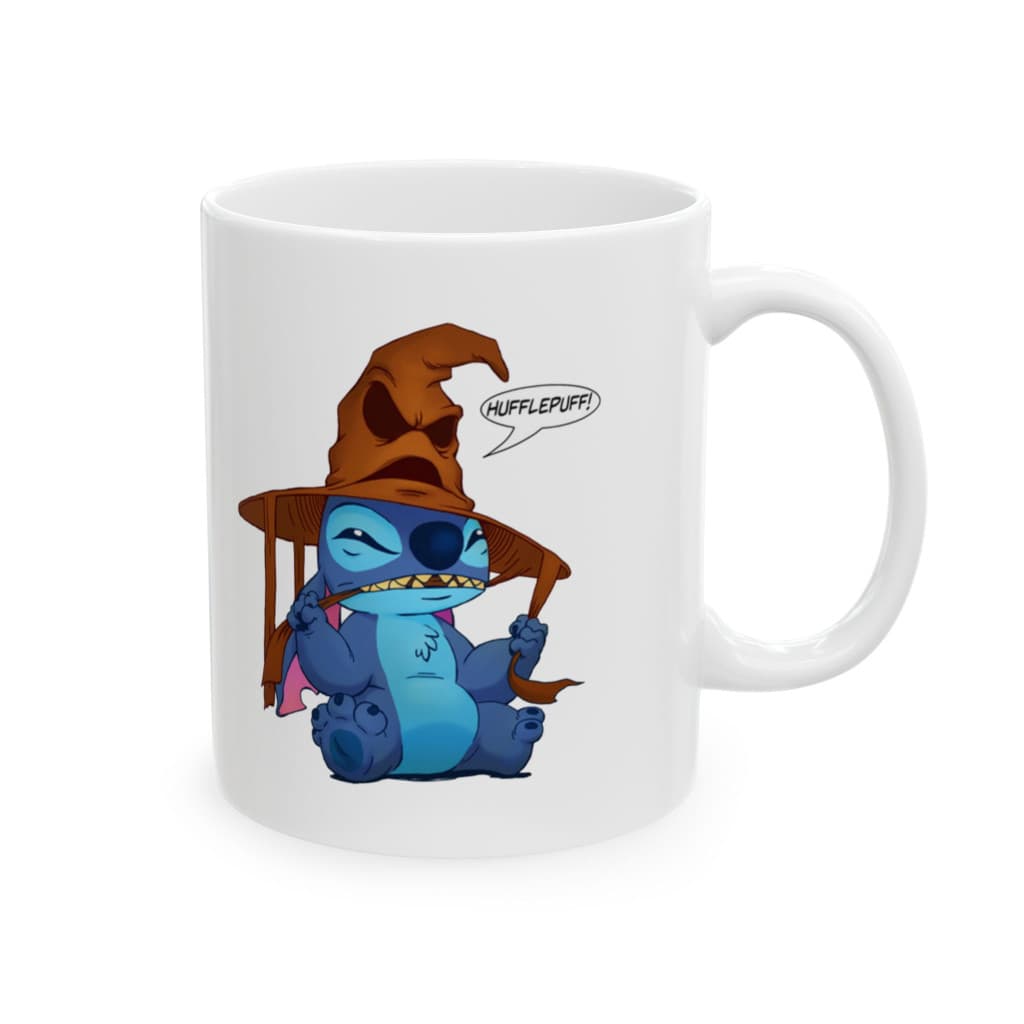 Cana ceramica personalizata, design Sorting Stitch, 330 ml, alba 1