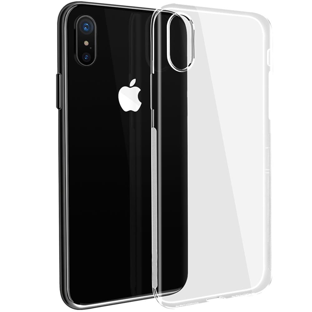 Husa de protecție Apple iPhone X/XS, TPU transparent, grosime 2 mm 1