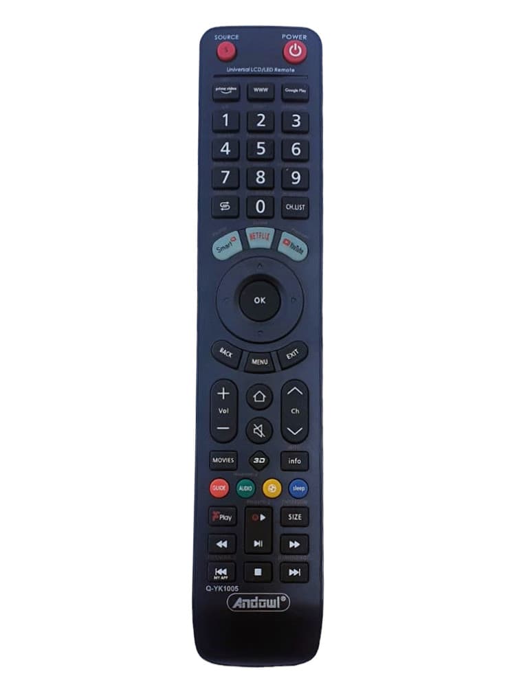 Telecomanda TV universala Andowl Q-YK1005 pentru TV LG / SONY / SAMSUNG / PANASONIC / PHILIPS etc. 1