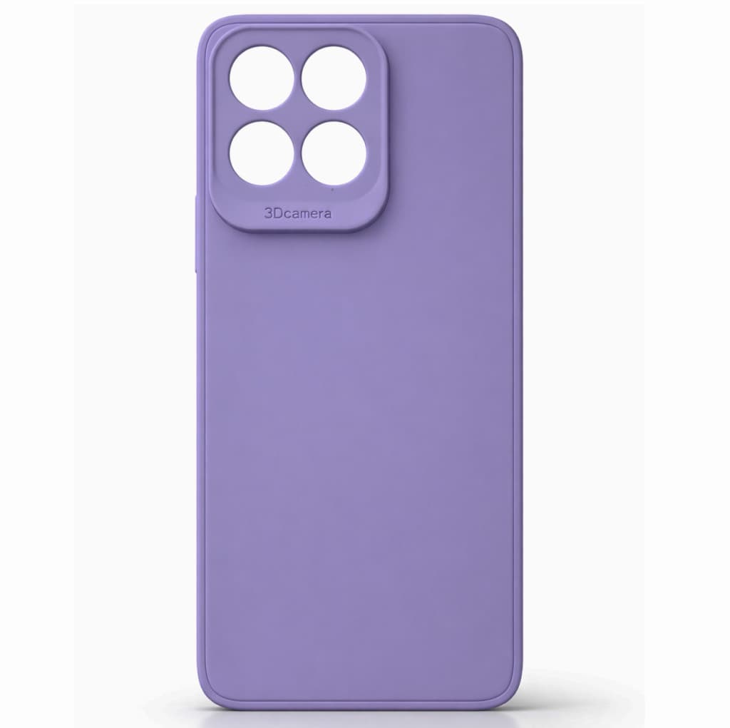 Husa protectie Honor X6B, Matt TPU My Choice, silicon moale, mov lila 1