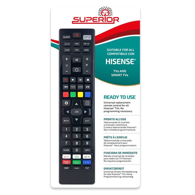 Telecomanda pentru Smart TV LCD/LED Hisense, SUPERIOR Electronics 1