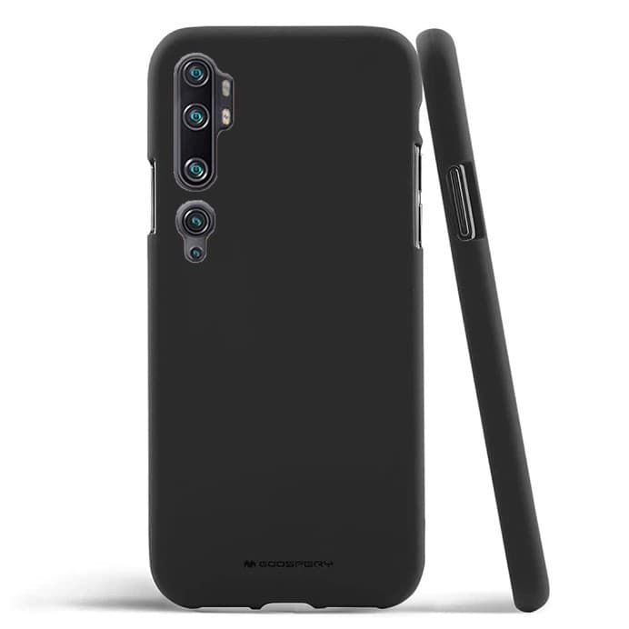 Husa de protectie Mercury Soft Feeling pentru Xiaomi Mi Note 10/Mi Note 10 Pro, jelly case, neagra 1