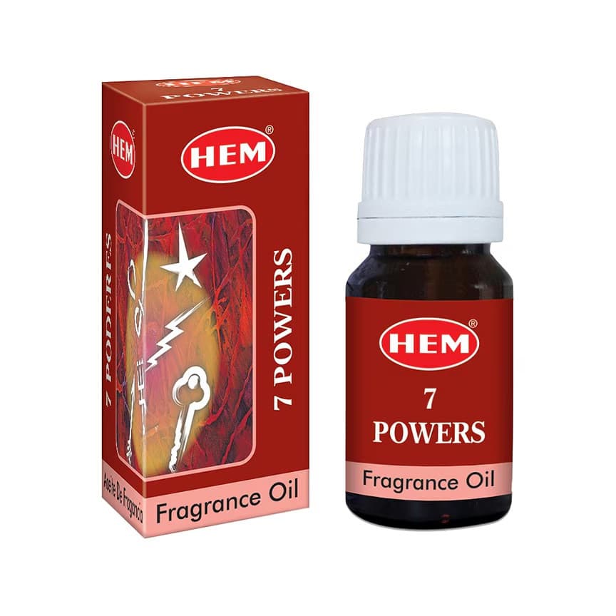 Ulei esential pentru aromaterapie Hem 7 Powers, 10 ml, cu picurator 1