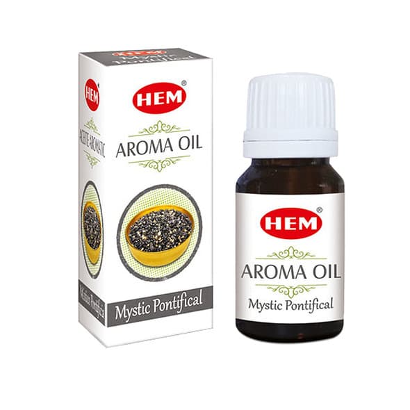 Ulei esential pentru aromaterapie Hem Mystic Pontifical (Rasini Bisericesti), 10 ml, cu picurator 1