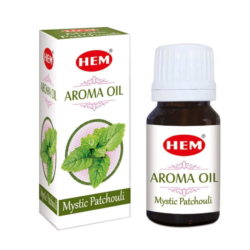 Ulei esential pentru aromaterapie Hem Mystic Mystic Patchouli, 10 ml, cu picurator 1