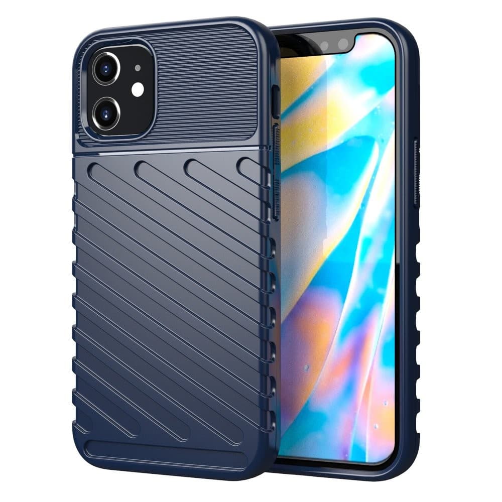 Husa Thunder Case pentru Apple iPhone 13, albastru inchis 1
