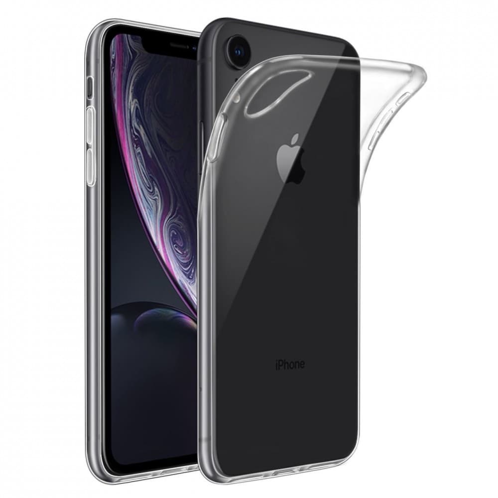 Husa de protecție pentru iPhone XR, TPU transparent, 2 mm 1
