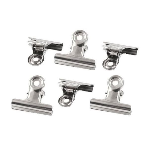 Clipsuri metalice Office Cover DL0014 6104, 38 mm, argintii, cutie 6 buc 1