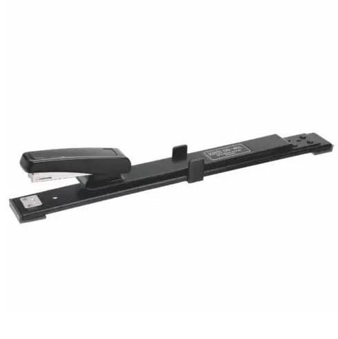 Capsator Kangaro DS-45L, 24/6 - 26/6, 30 coli, 320 mm, brat lung, plastic, negru 1