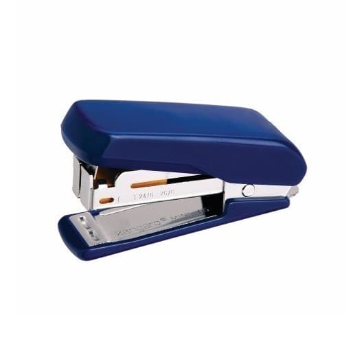 Capsator Kangaro MINI-45, 24/6, 20 coli, 35 mm, plastic, albastru 1