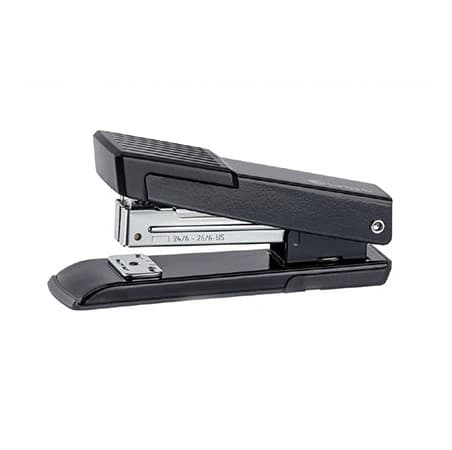 Capsator Kangaro Executive ES-35S, 24/6 - 26/6, 15 coli, 55mm, metal, negru, blister 1