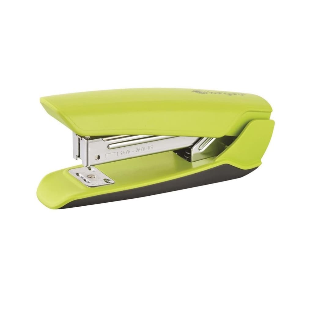 Capsator Kangaro NOWA-35/S, 24/6, 25 coli, 52mm, plastic, verde fistic, blister 1