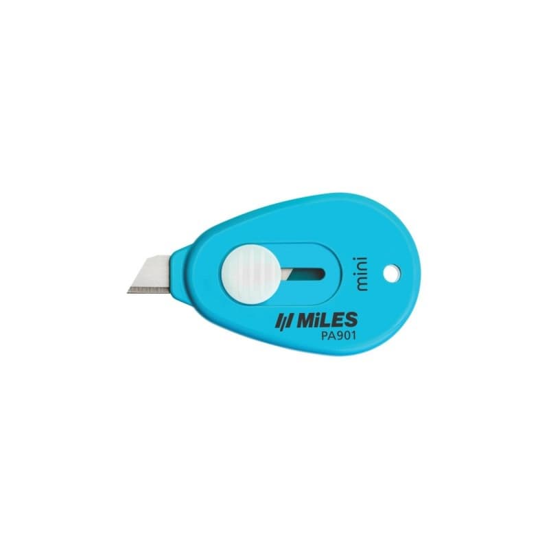 Cutter Kangaro Miles PA901/P, lama 9 mm, mini, plastic, auto lock, diverse culori 1