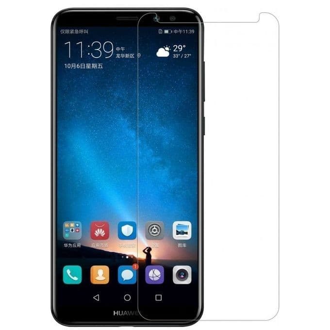 Folie de sticla pentru Huawei Mate 20 Lite, grosime 0.26 mm, transparenta 1