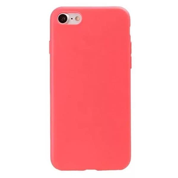 Husa Apple iPhone 7/8/SE (2020) Matt TPU, silicon moale, rosu 1