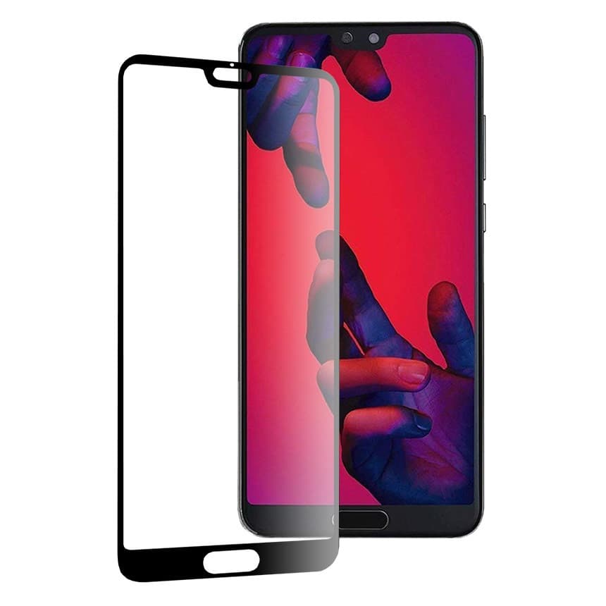 Folie de sticla Full Glue 111D pentru Huawei P20 Pro, margini negre 1