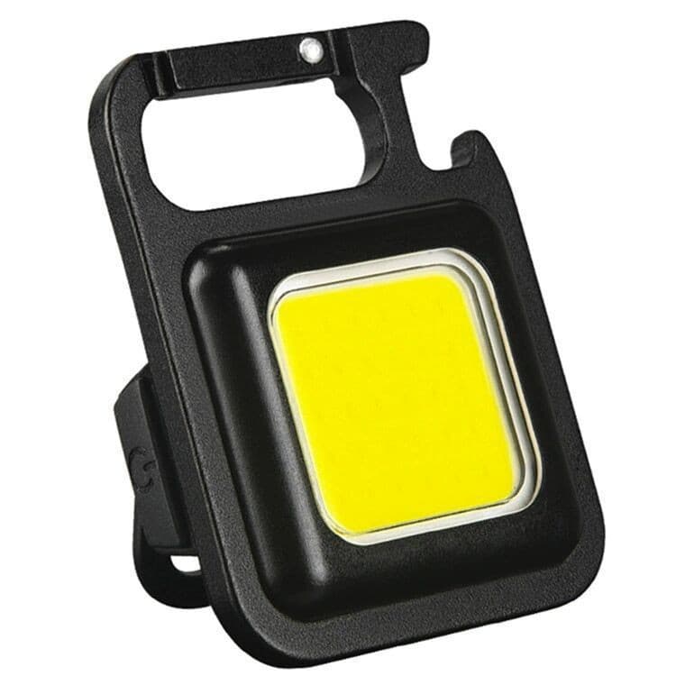 Lanterna de buzunar tip breloc, 30 LED-uri, incarcare prin USB Type C, pentru exterior, camping, alpinism, ciclism 1