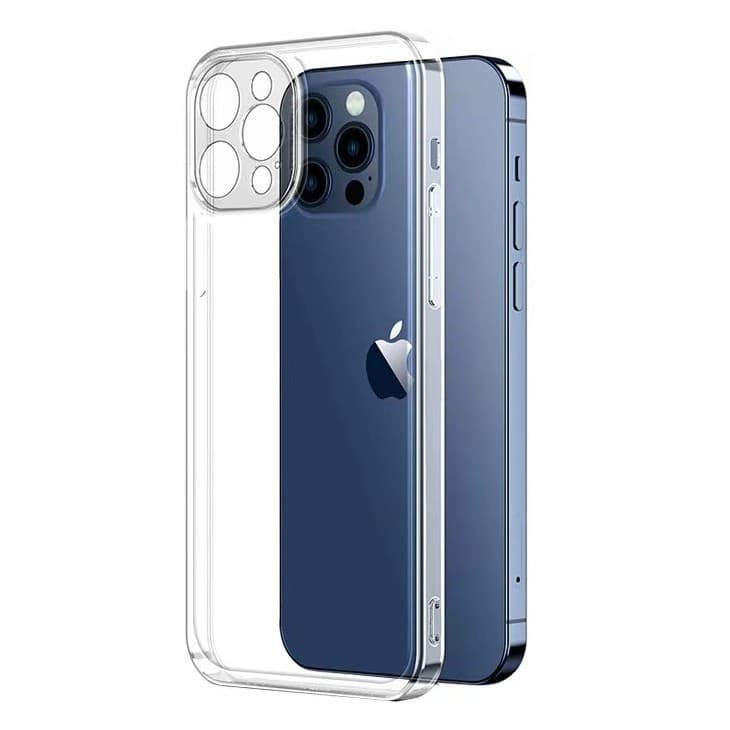Husa de protecție Apple iPhone 14 Pro, protectie camere, TPU transparent, grosime 2 mm 1