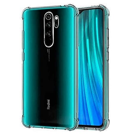 Husa Xiaomi Redmi Note 8 Pro, TPU transparent, intarituri in colturi, grosime 1,5 mm 1