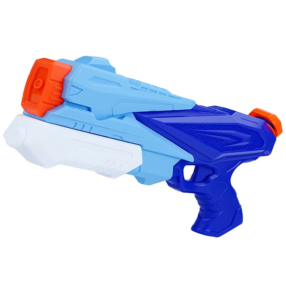 Jucarie pistol cu apa, plastic, 3 duze, rezervor 500 ml, 6 ani+, albastru 1