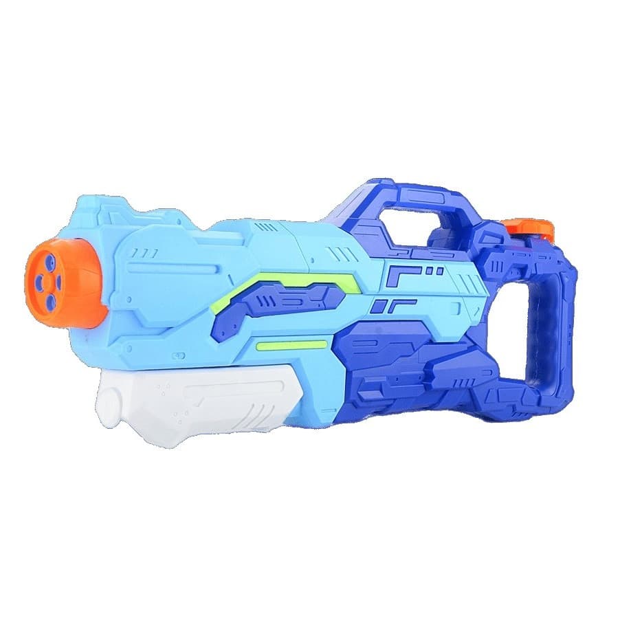 Jucarie pistol cu apa, plastic, 4 duze, rezervor 1500 ml, 6 ani+, albastru 1