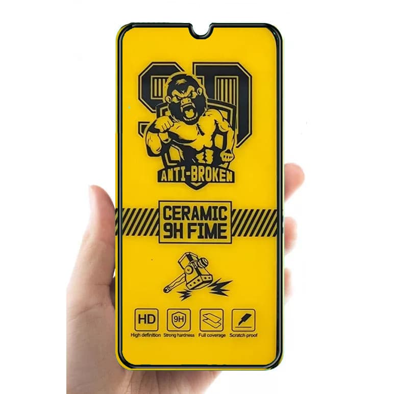 Folie protectie Xiaomi Redmi A1 / Redmi A2 / Redmi A2+, Ceramic 9H Film,margini negre 1