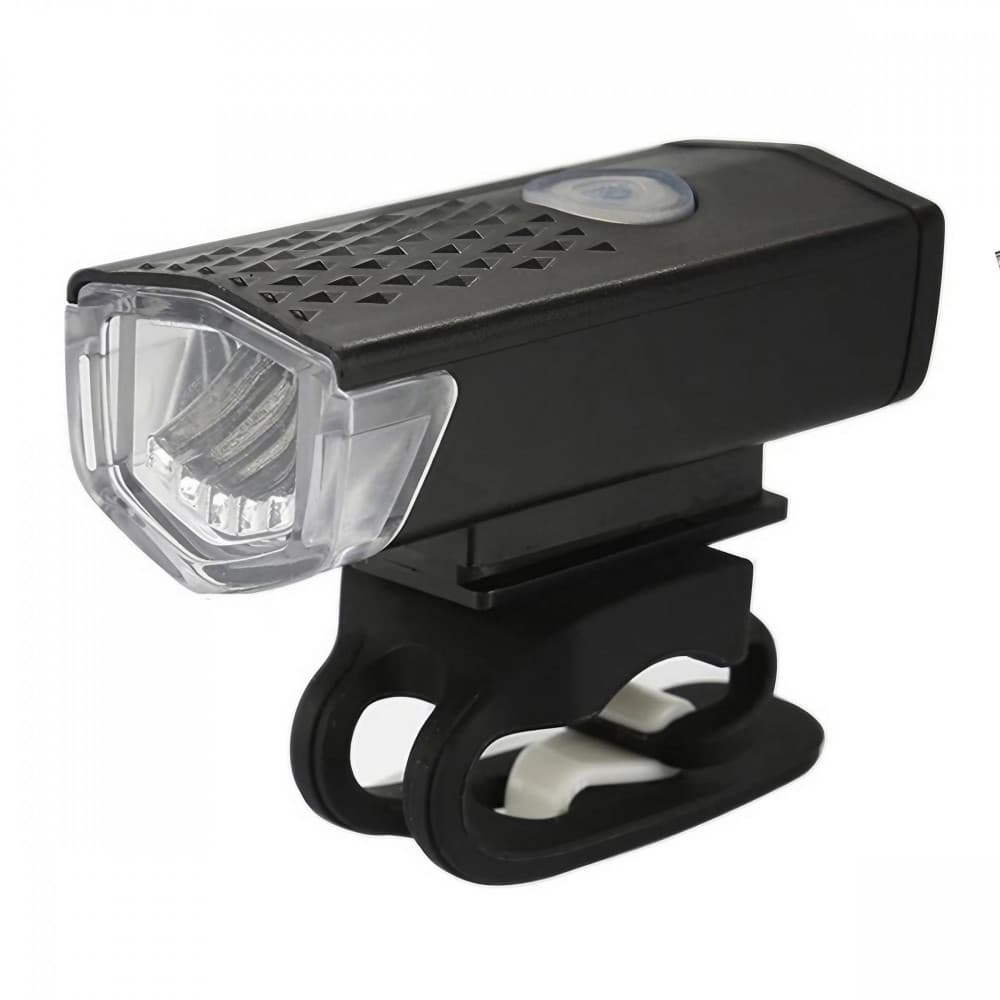 Far cu LED proiector pentru bicicleta/trotineta, reincarcabil, cablu USB inclus, negru 1