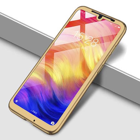 Husă Full Cover 360° pentru Huawei P30 Pro (față + spate), aurie 1