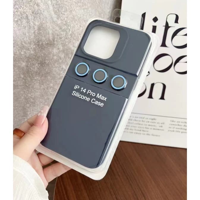 Husa protectie Apple iPhone 13 Pro, Shockproof Silicone, catifea in interior, folii de protectie camere incluse, neagra 1