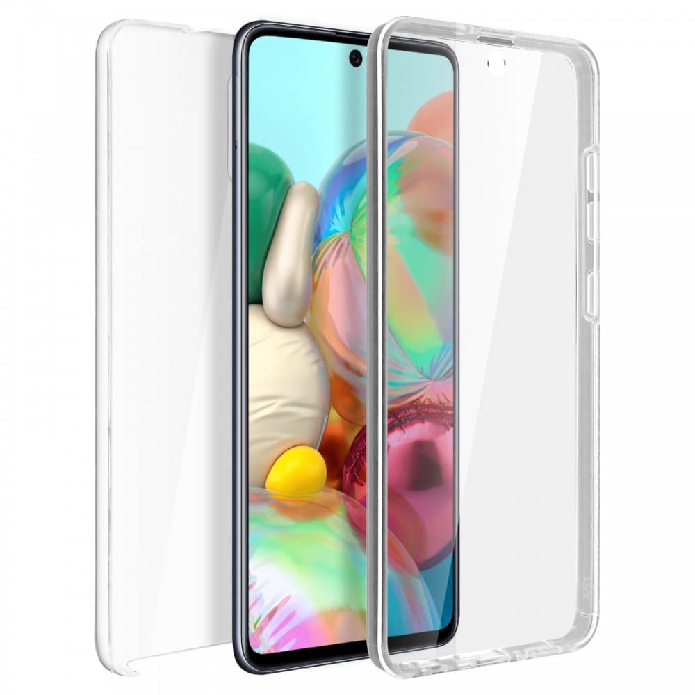 Husa Full TPU 360° pentru Samsung Galaxy S10 Lite 2020 (fata + spate), transparenta 1