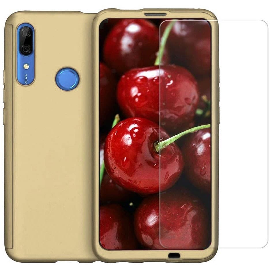 Husă Full Cover 360° pentru Huawei P40 (față + spate + sticlă), aurie 1