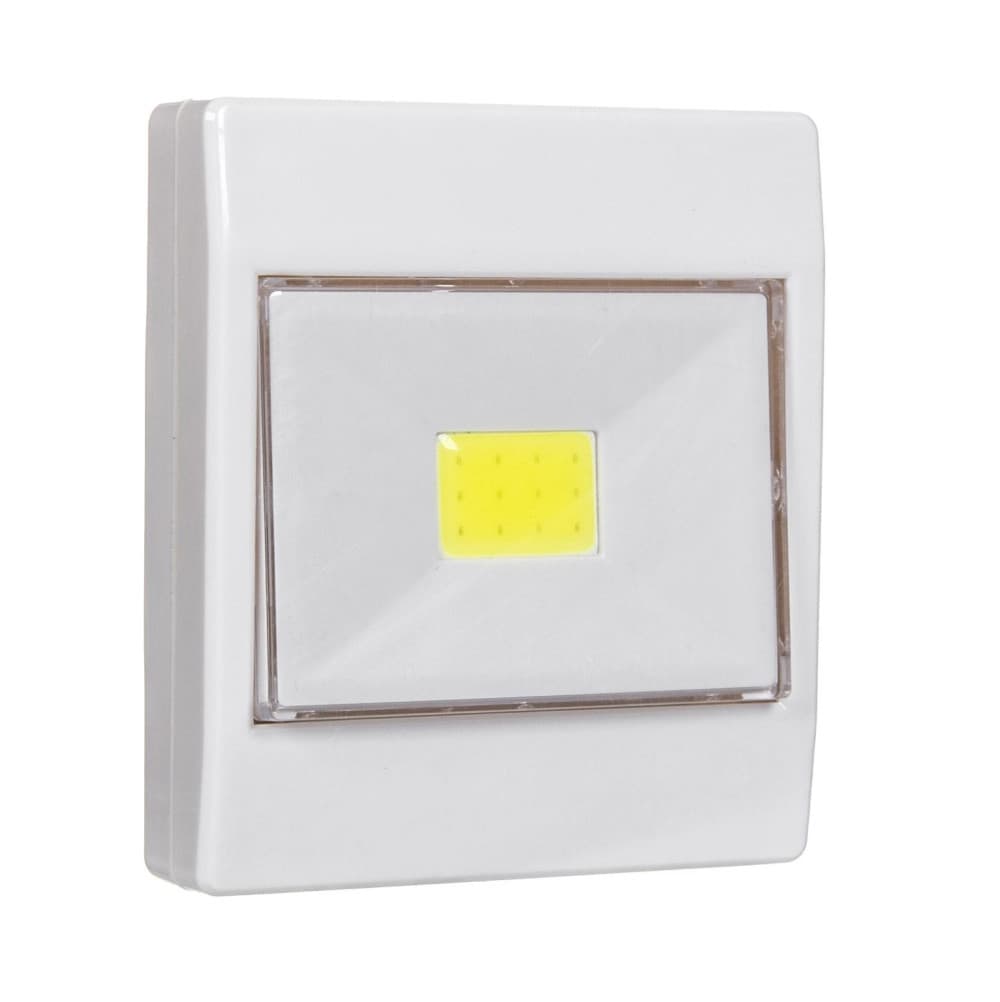 Lampa LED cu intrerupator, functionare cu baterii, 8 x 9 x 2 cm 1