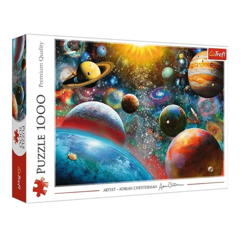 Puzzle Trefl, Spatiu & Planete, 1000 de piese 1