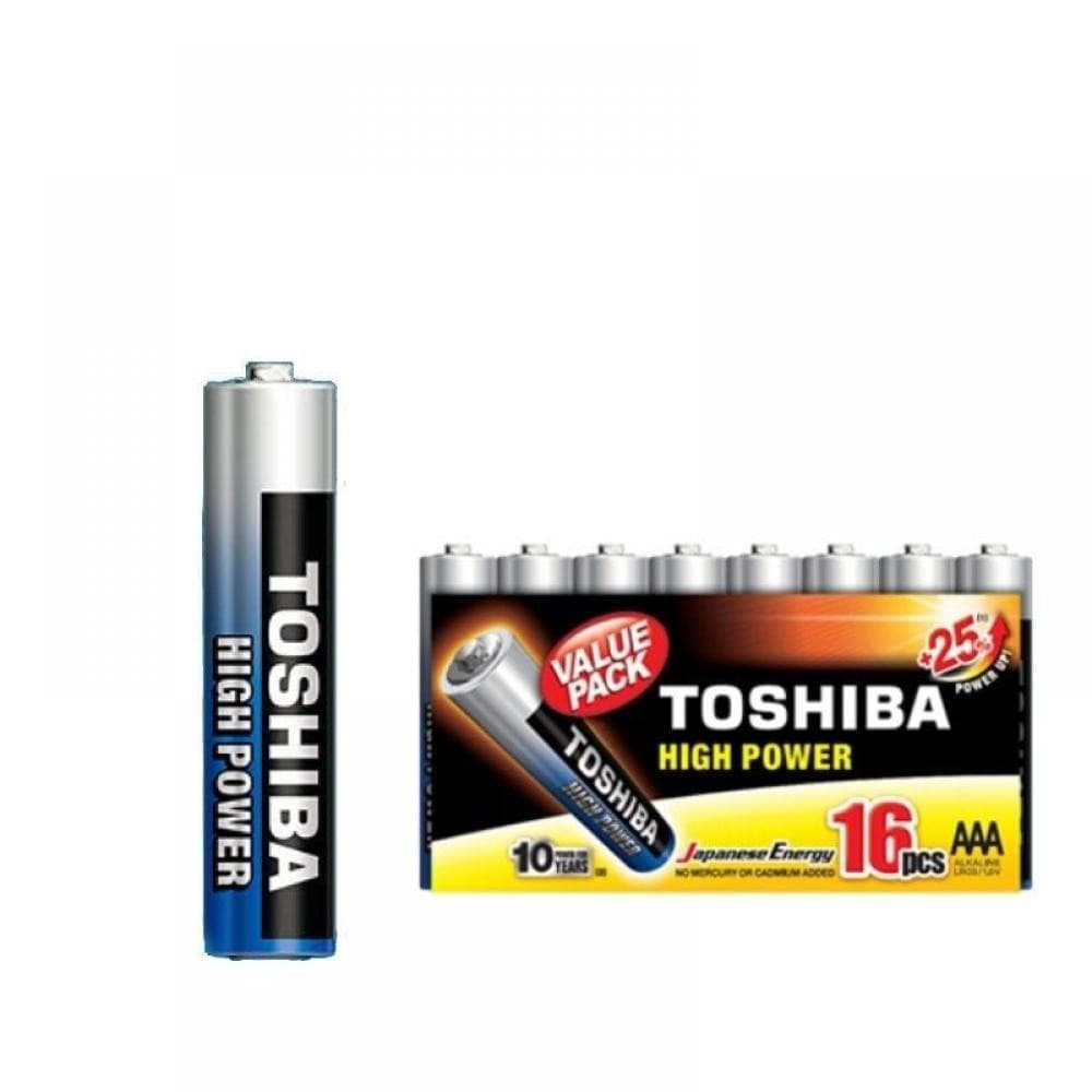 TOSHIBA BATERII H. POWER ALK AAA R3 (LR03GCP) 16BUC/SET 32SET/BAX 1