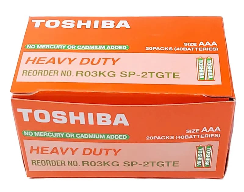 TOSHIBA BATERII HEAVY DUTY C R14 (R14KG) 24BUC/CUT 20CUT/BAX 1